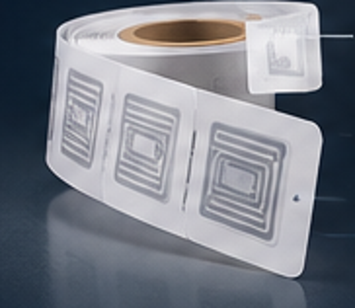 Standard passive RFID label roll